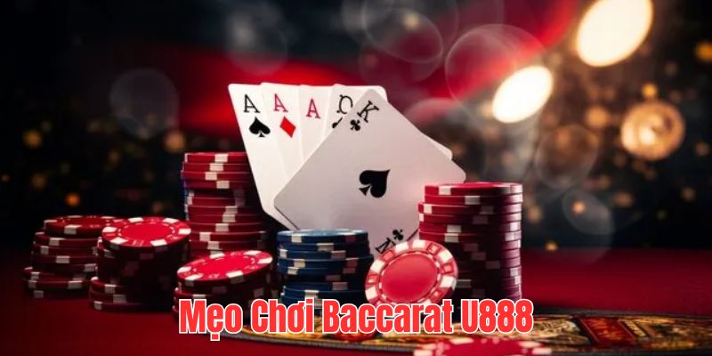 Mẹo cá cược baccarat U888 siêu hay cho người mới